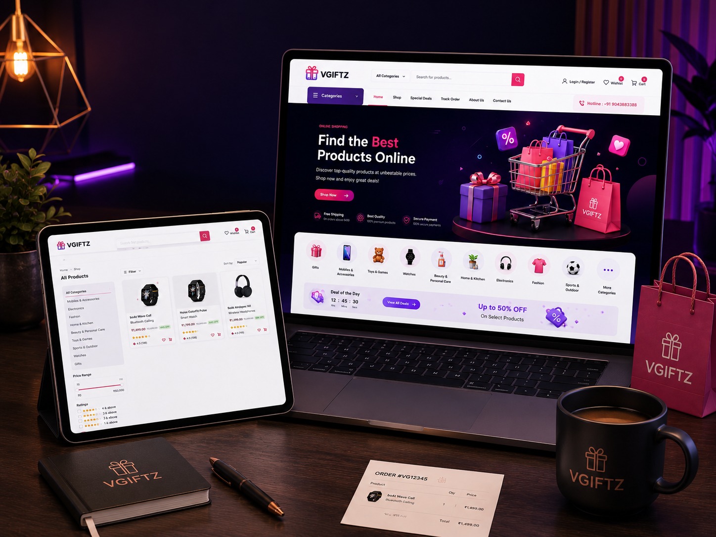 E-Commerce Website Development - TM Innovations